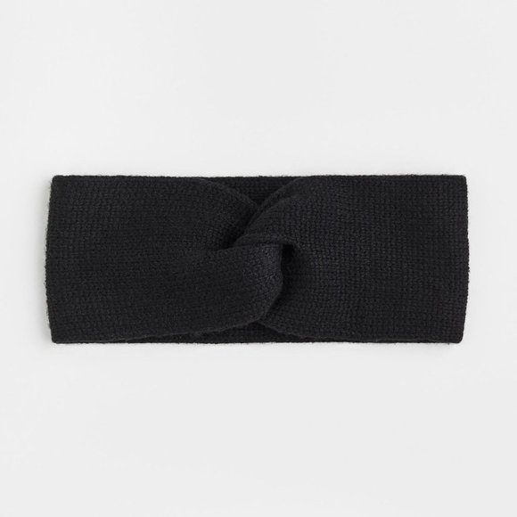H&M Accessories - H&M – Knit Headband (Black)